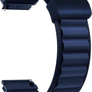 20mm 22mm Watch Bands, Alpine Loop Nylon Strap with Adjustable Magnetic Buckle, Quick Release Smartwatch Bands Replacement for Men Women 20mm 22mm Watch Bands, Alpine Loop Nylon Strap with Adjustable Magnetic Buckle, Quick Release Smartwatch Bands Replacement for Men Women