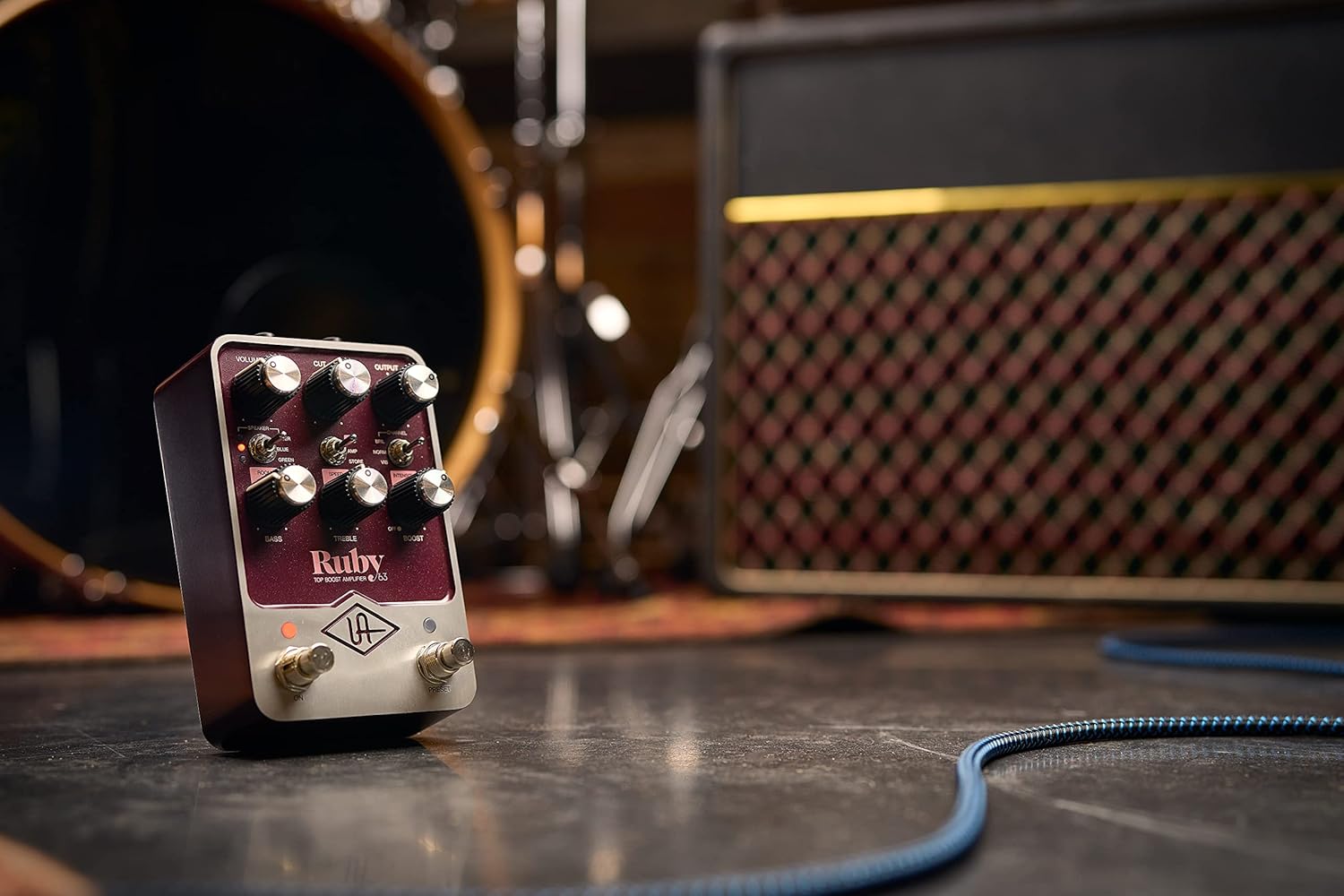 Universal Audio UAFX Ruby ’63 Top Boost Amplificador