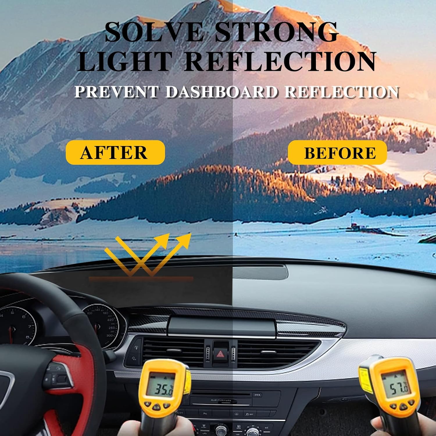 Actkill Ajuste personalizado para alfombrilla de cubierta de salpicadero 2021 2022 2023 Chevrolet Trailblazer Accesorios Negro franela cubierta de