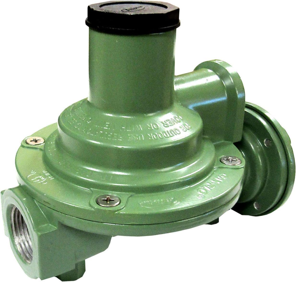Fairview GR-9288C Regulador compacto de propano de baja presión de segunda etapa