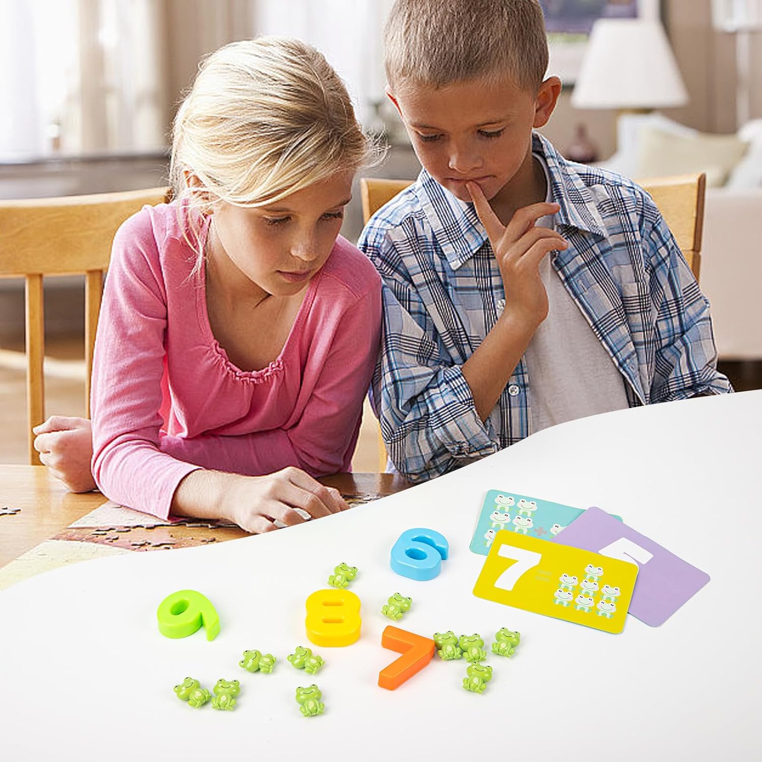 Juguetes de conteo de equilibrio de rana, juegos geniales de aprendizaje de matemáticas para niños y niñas, juguete educativo de números