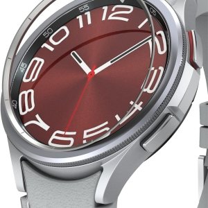 Ringke Estilo de bisel interior elegante marco de acero inoxidable compatible con Samsung Galaxy Watch 6 Classic Case (1.772 pulgadas), protector Ringke Estilo de bisel interior elegante marco de acero inoxidable compatible con Samsung Galaxy Watch 6 Classic Case (1.772 pulgadas), protector