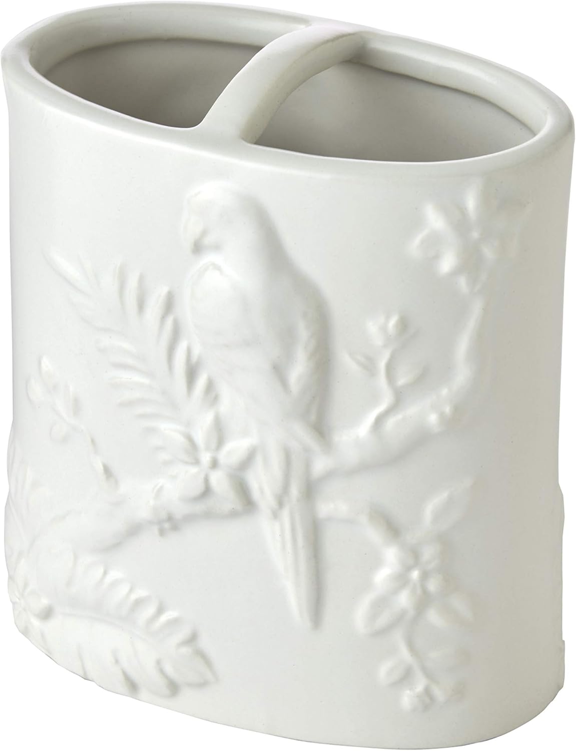 SKL Home Vern Yip Jungle Cats – Porta cepillos de dientes, color blanco