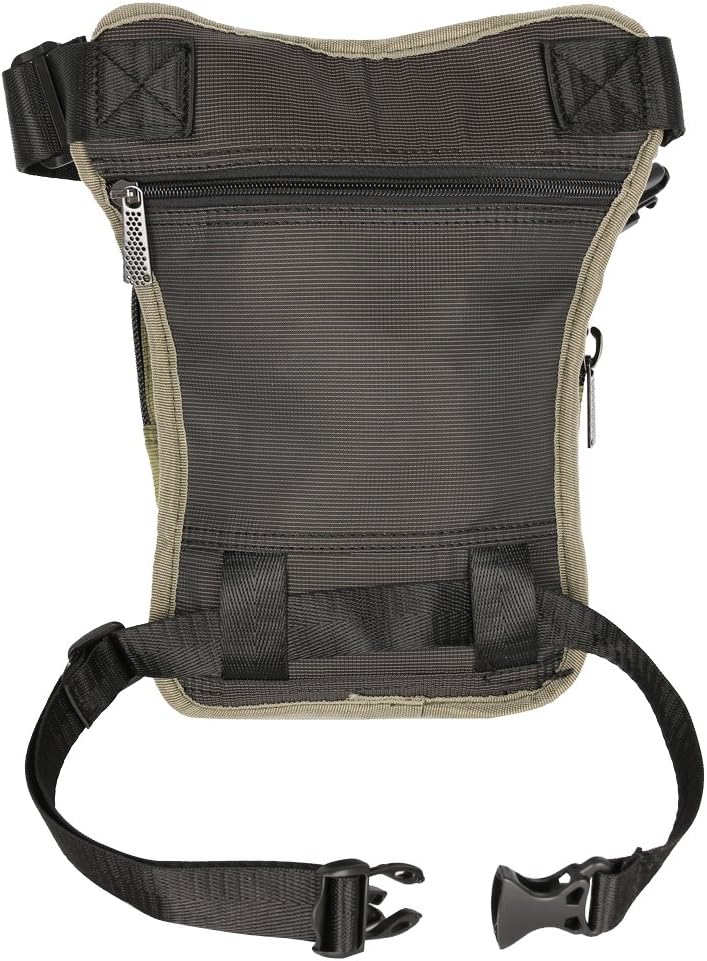 Impermeable Airsoft táctico gota pierna bolsa bolsa panel motocicleta bolsa