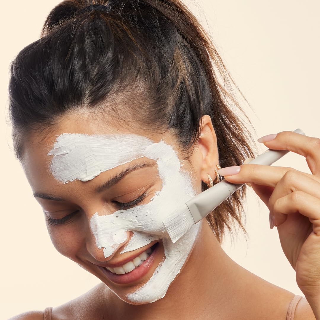 SHANI DARDEN SKINCARE – Mascarilla facial nutritiva exclusiva, una máscara hidratante de arcilla de bentonita para calmar el enrojecimiento y la