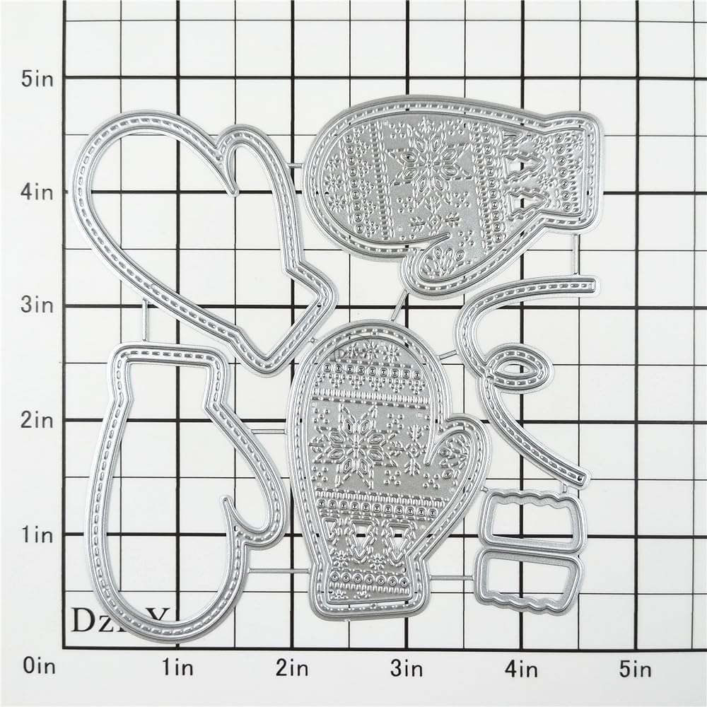 DzIxY Troqueles de corte de metal para kit de fabricación de tarjetas, troqueles de papel en relieve, plantillas de máquina de álbumes de recortes,