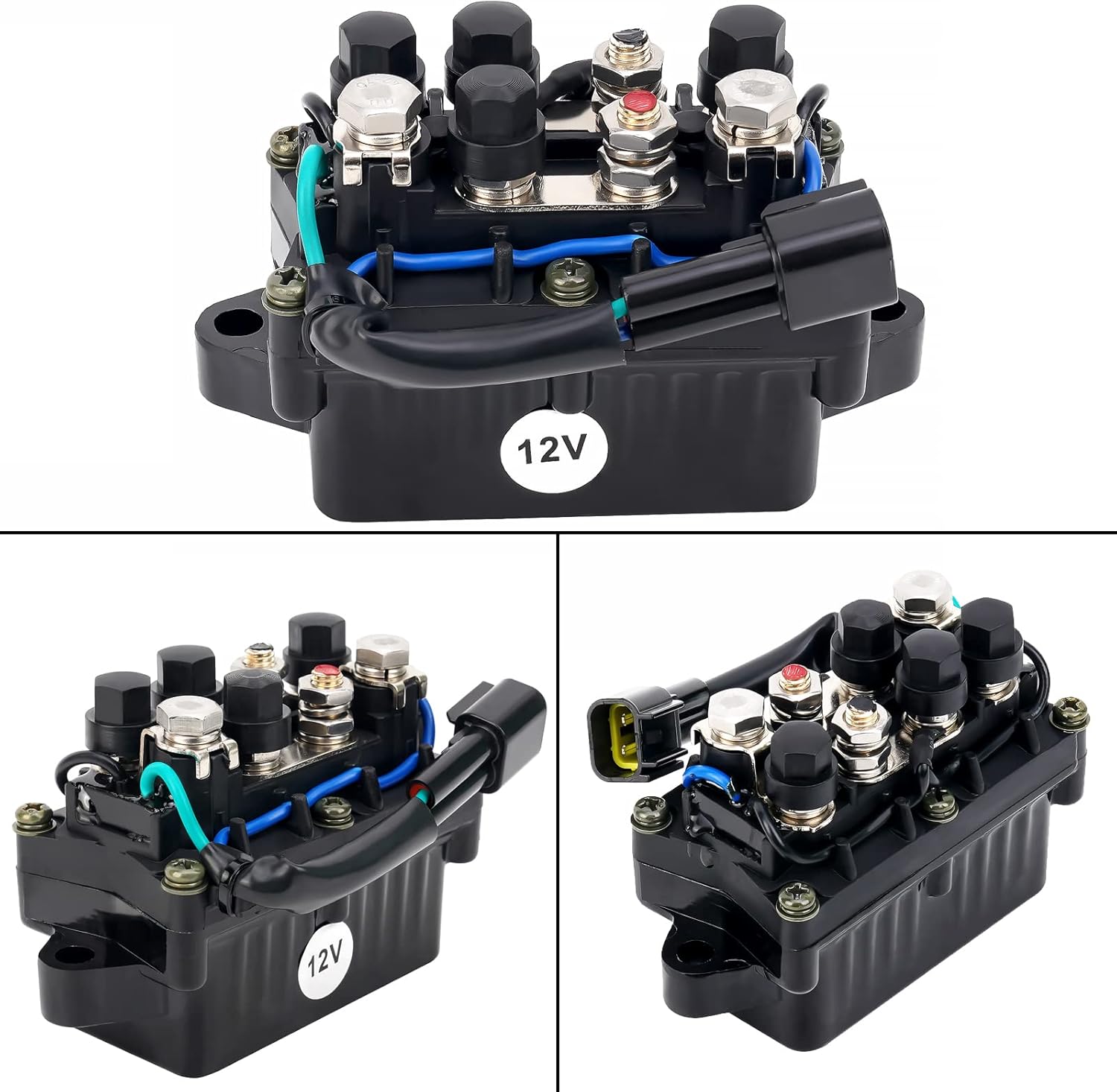 Conjunto de relé 63P-81950-00-00 – Motor fuera de borda de 4 tiempos compatible con Yamaha 4 Stroke Engine F150 y 250 40HP 50HP 60HP 75HP 90HP