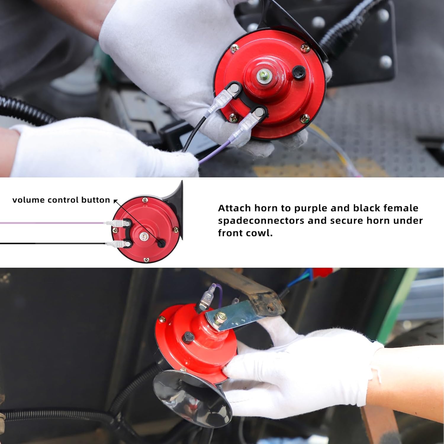 Roykaw Kit de señal de giro universal para carrito de golf de 12 V, compatible con EZGO Club Car y Yamaha, kit de repuesto intermitente, incluye