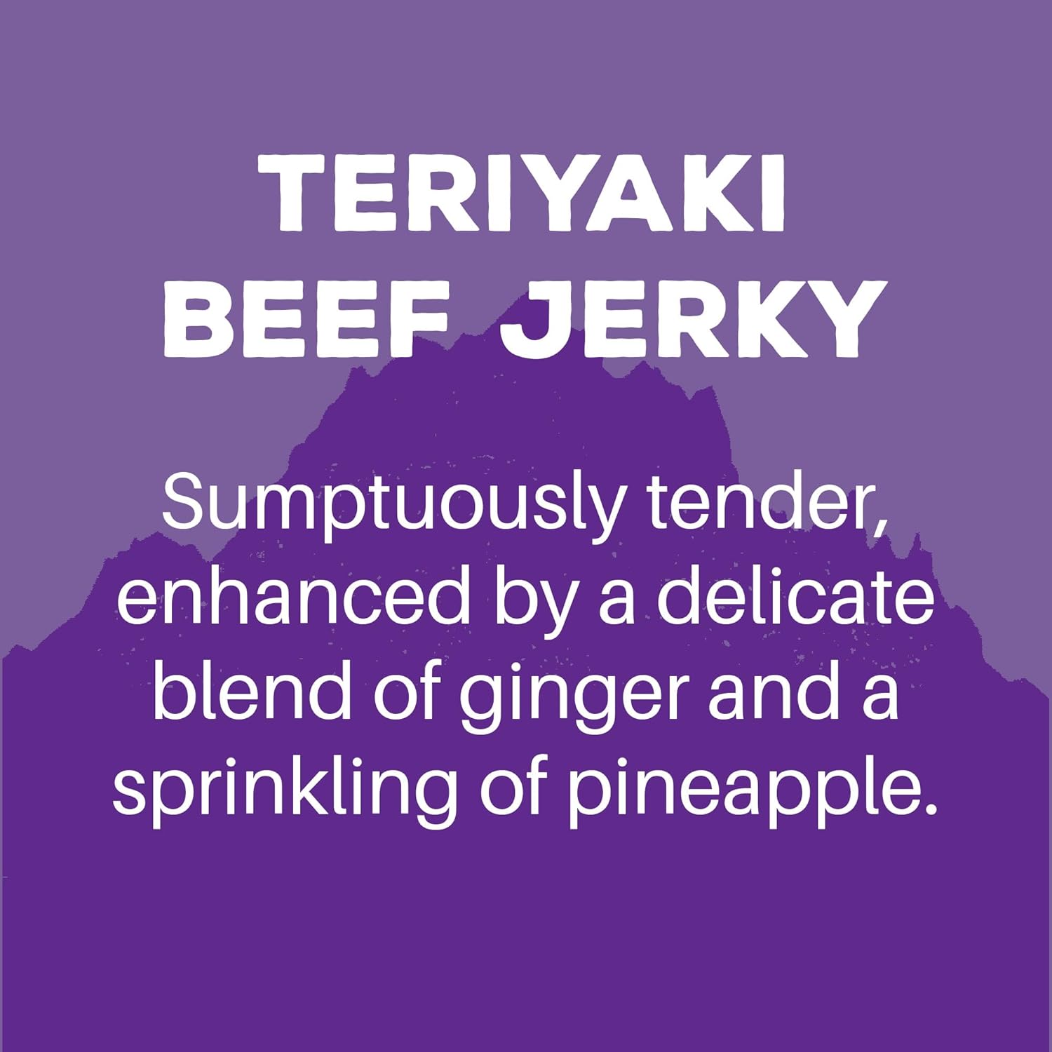 Topanga’s Finest Teriyaki Beef Jerky (3 onzas, 1 paquete)  Alto en proteínas, sin gluten, todo natural, hecho a mano, saludable para llevar,