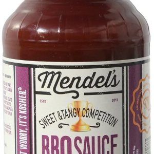 Mendel’s Botella de salsa barbacoa de competencia dulce y picante (18 onzas), botellas de salsa BBQ Kosher sin gluten para cuando solo la mejor Mendel’s Botella de salsa barbacoa de competencia dulce y picante (18 onzas), botellas de salsa BBQ Kosher sin gluten para cuando solo la mejor