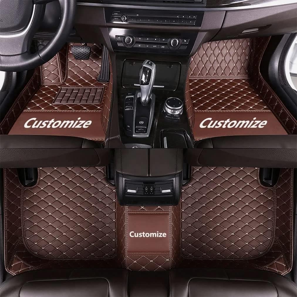 Tapetes personalizados para automóvil, para todo tipo de clima, para el 99 % de los sedán, camiones, cupés, hatchback, juego de tapetes