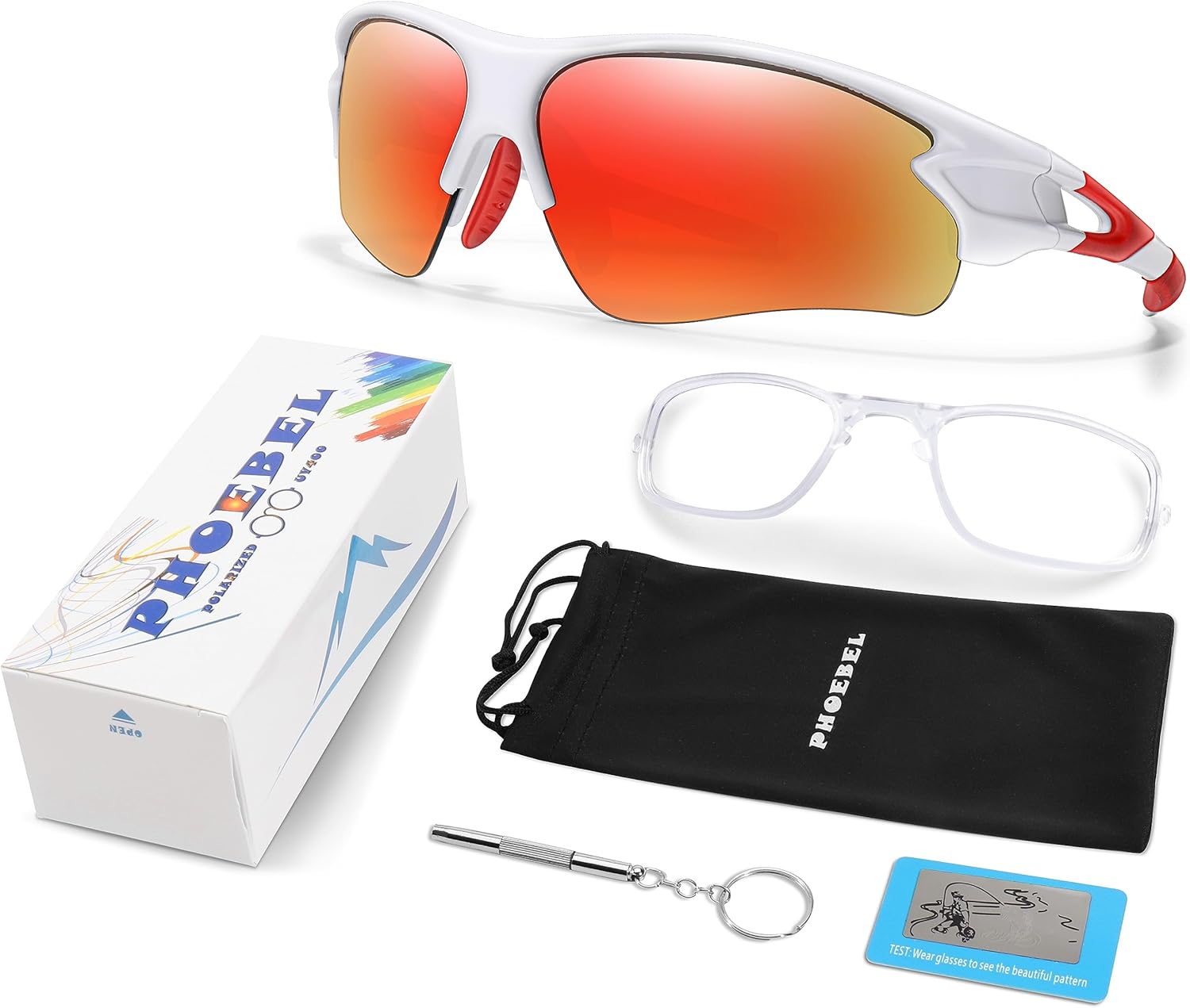 Polarized Sports Sunglasses for Men and Women UV 400 Youth Baseball Cycling Fishing Running Softball Sunglasses1