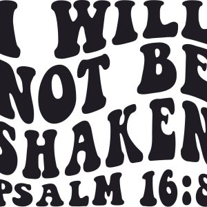 Parches de hierro con texto en inglés “I Will Not Be Shaken” Adhesivos Transferencia Apliques Letras para camisetas Ropa de tela  Christian Parches de hierro con texto en inglés “I Will Not Be Shaken” Adhesivos Transferencia Apliques Letras para camisetas Ropa de tela  Christian