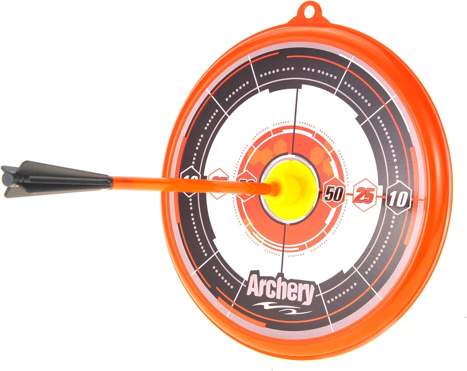 PowerTRC Juego de ballesta de juguete con luz LED para niños  Juego de tiro con arco con ventosa y flechas y objetivo  Divertido juego para