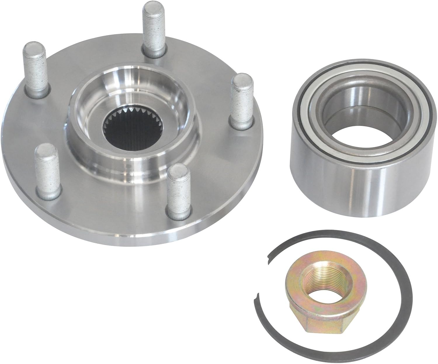 DRIVESTAR 518516 Buje de rueda delantera izquierdaderecha y rodamiento para Nissan Altima 2002-2006 (3.5L, V6)2000-2008 Maxima2000-2001 Infiniti