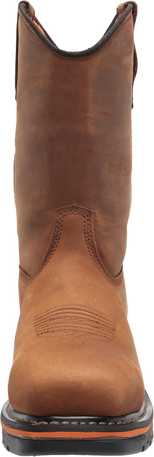 Timberland PRO Botas de trabajo sin cordones para hombre