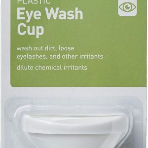 Flents Taza de lavado de ojos, ayuda de enjuague de ojos blancos reutilizable para limpiar la suciedad, pestañas sueltas e irritantes, solución Flents Taza de lavado de ojos, ayuda de enjuague de ojos blancos reutilizable para limpiar la suciedad, pestañas sueltas e irritantes, solución