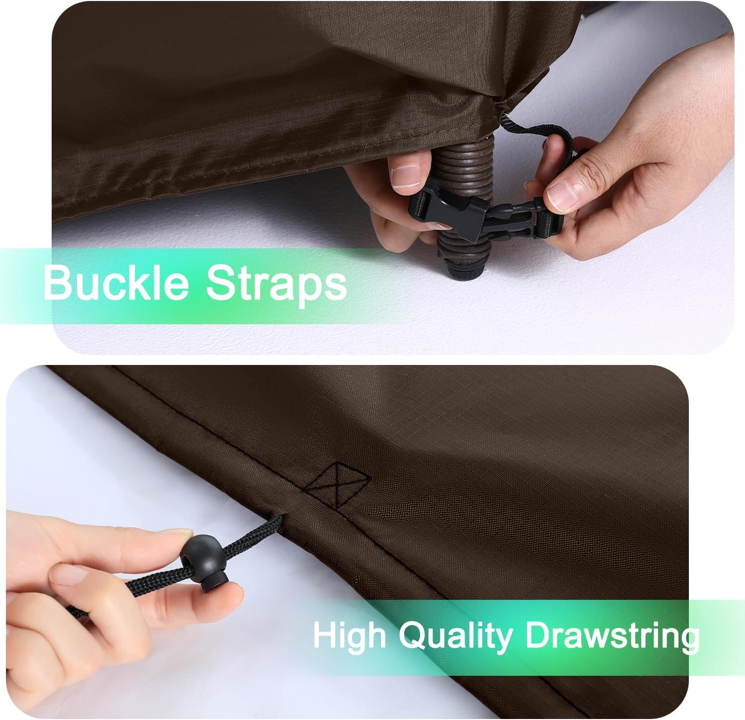 ABCCANOPY Cubierta para caja de patio, impermeable y a prueba de polvo, protección de invierno, cubierta universal para muebles de 54 x 28 x 24