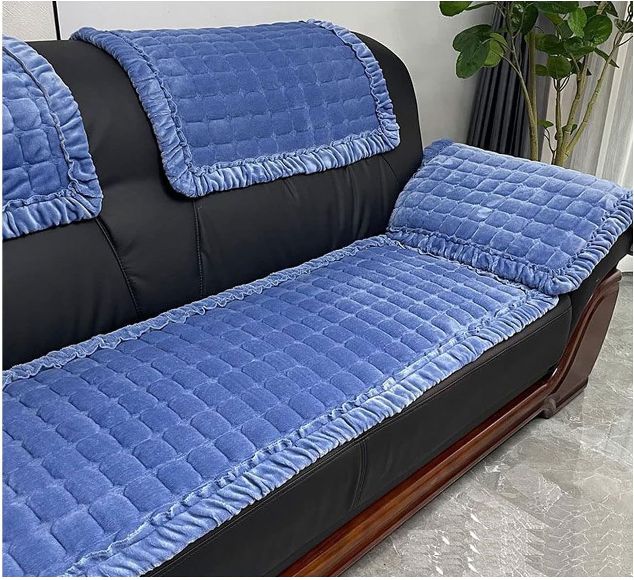 Funda para sofá de 1, 2, 3, 4 plazas para sofá en forma de L, funda de cojín para sofá, funda de sofá de asiento seccional, antideslizante,
