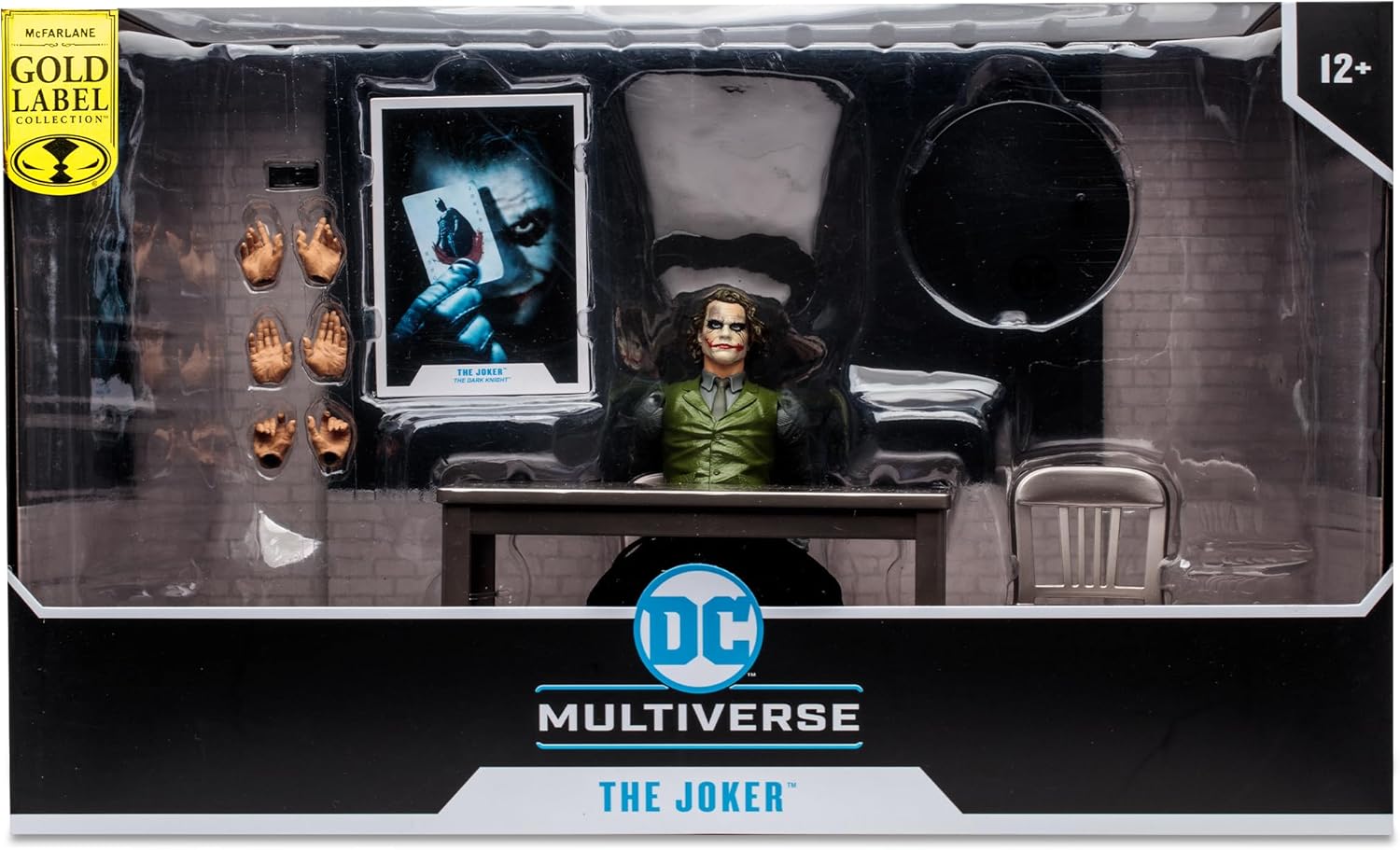 McFarlane DC The Joker in The Cell Action Figure (The Dark Knight) Multicolor TM15399