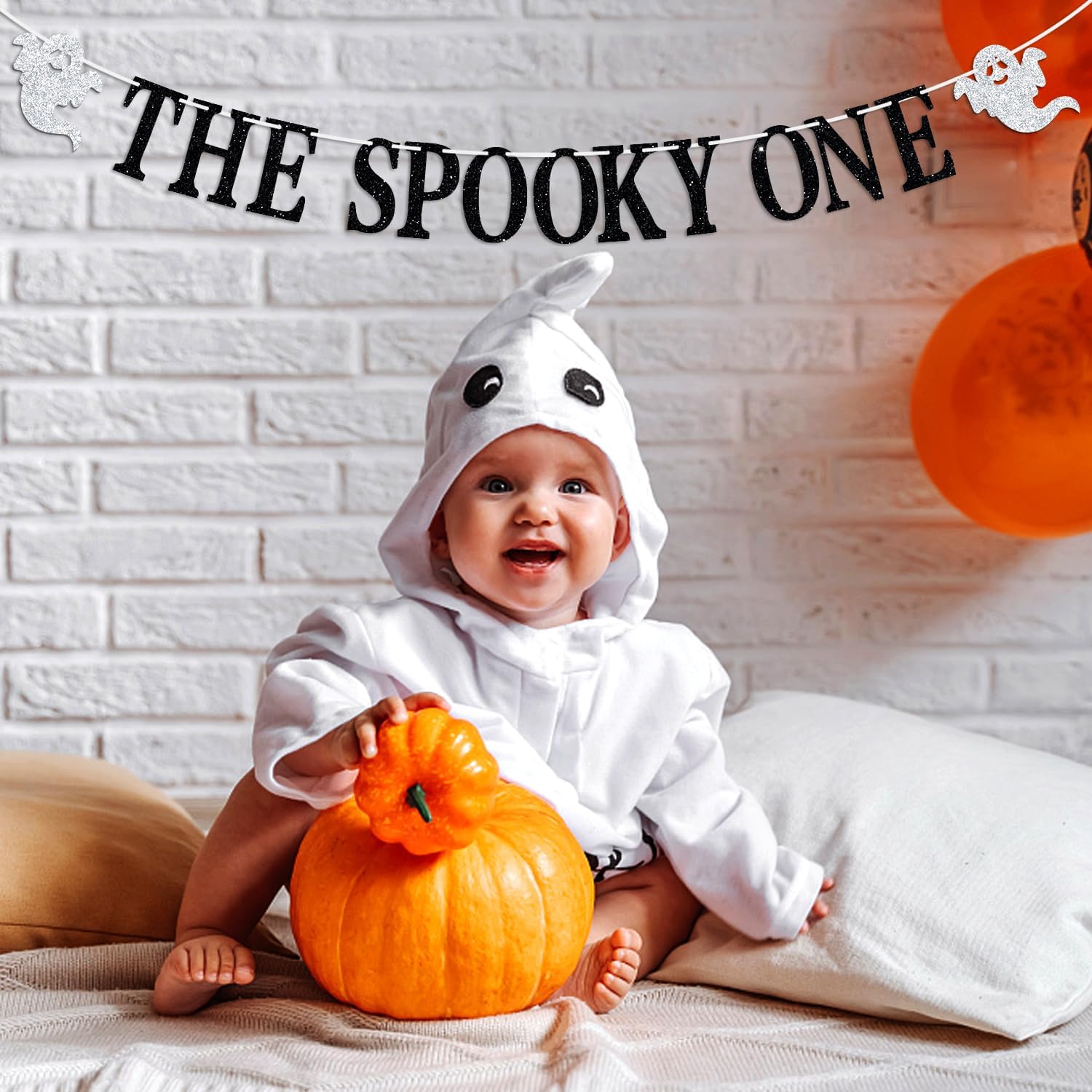 Cartel The Spooky One, cartel de Halloween para 1er cumpleaños, murciélago fantasma de Halloween, 1er cumpleañosbaby shower, suministros de