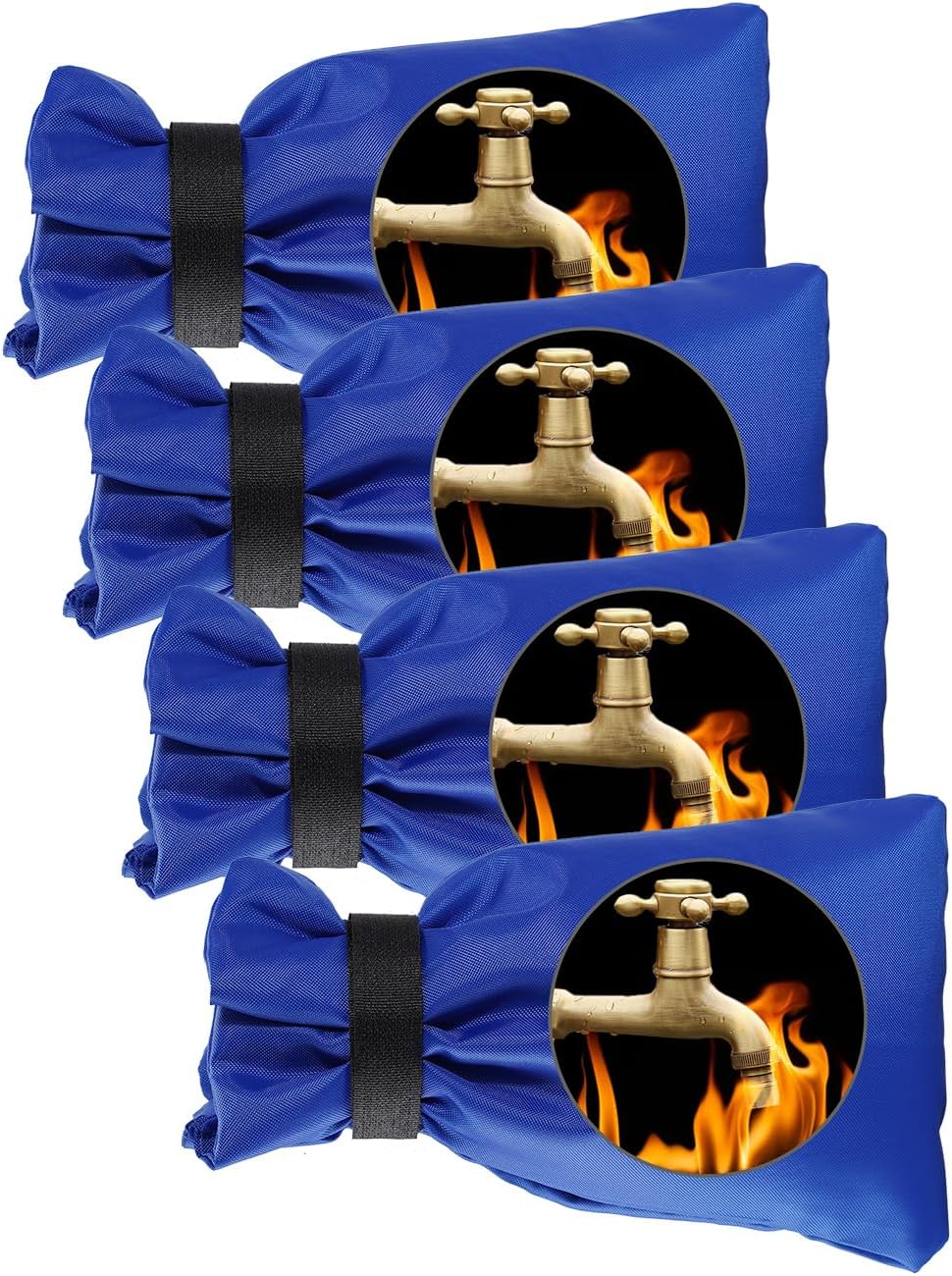 Fundas de grifo para exteriores para invierno, Pro 10 pulgadas de alto x 7 pulgadas de ancho, cubierta exterior de grifo protección contra