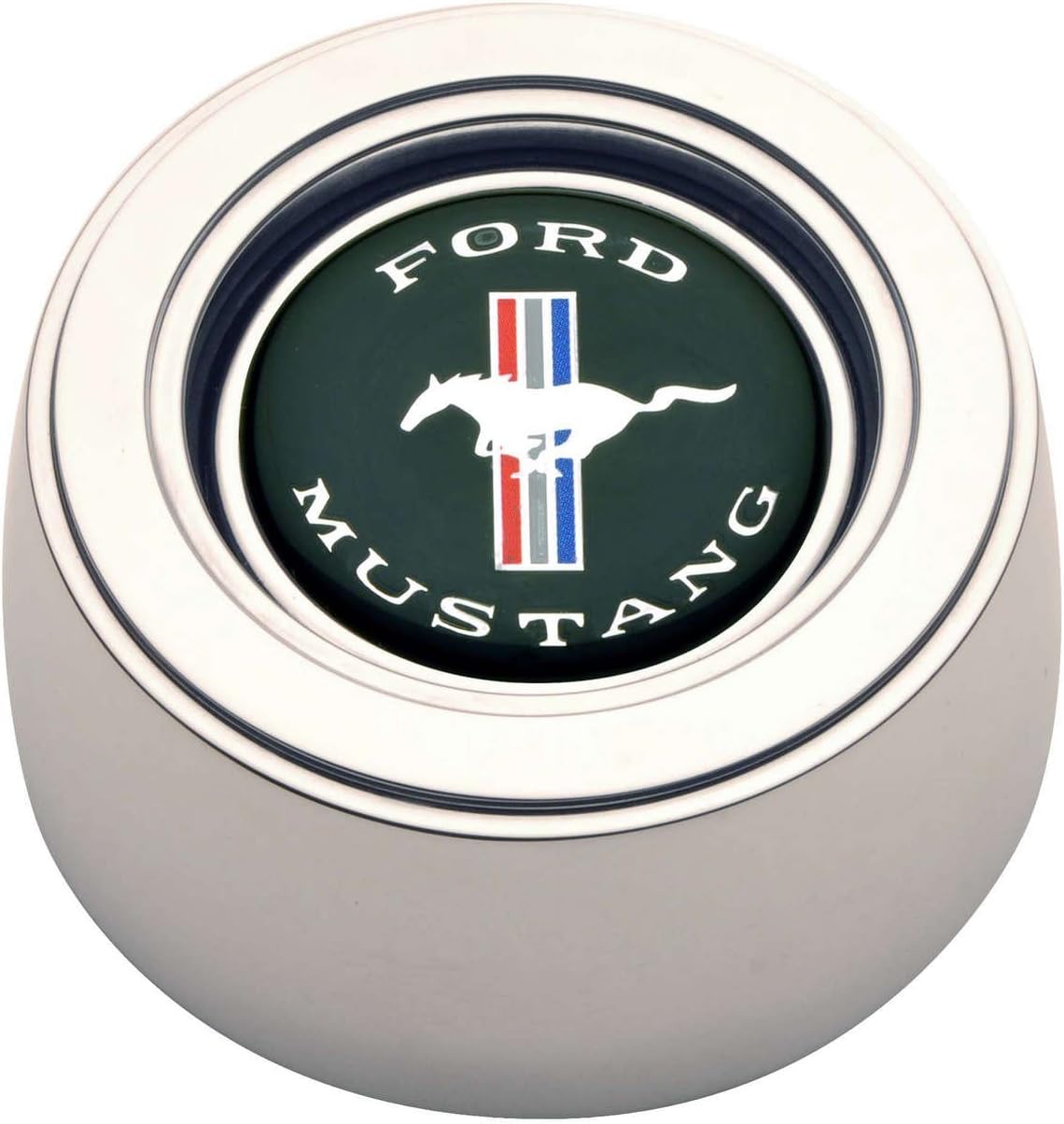 11-1525 Botón de cuerno Hi-Rise con emblema Mustang