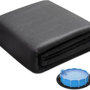 poollord Almohadilla de revestimiento de piscina, almohadillas de piscina de suelo de 18 pies para piscinas sobre el suelo, tela de tierra de poollord Almohadilla de revestimiento de piscina, almohadillas de piscina de suelo de 18 pies para piscinas sobre el suelo, tela de tierra de