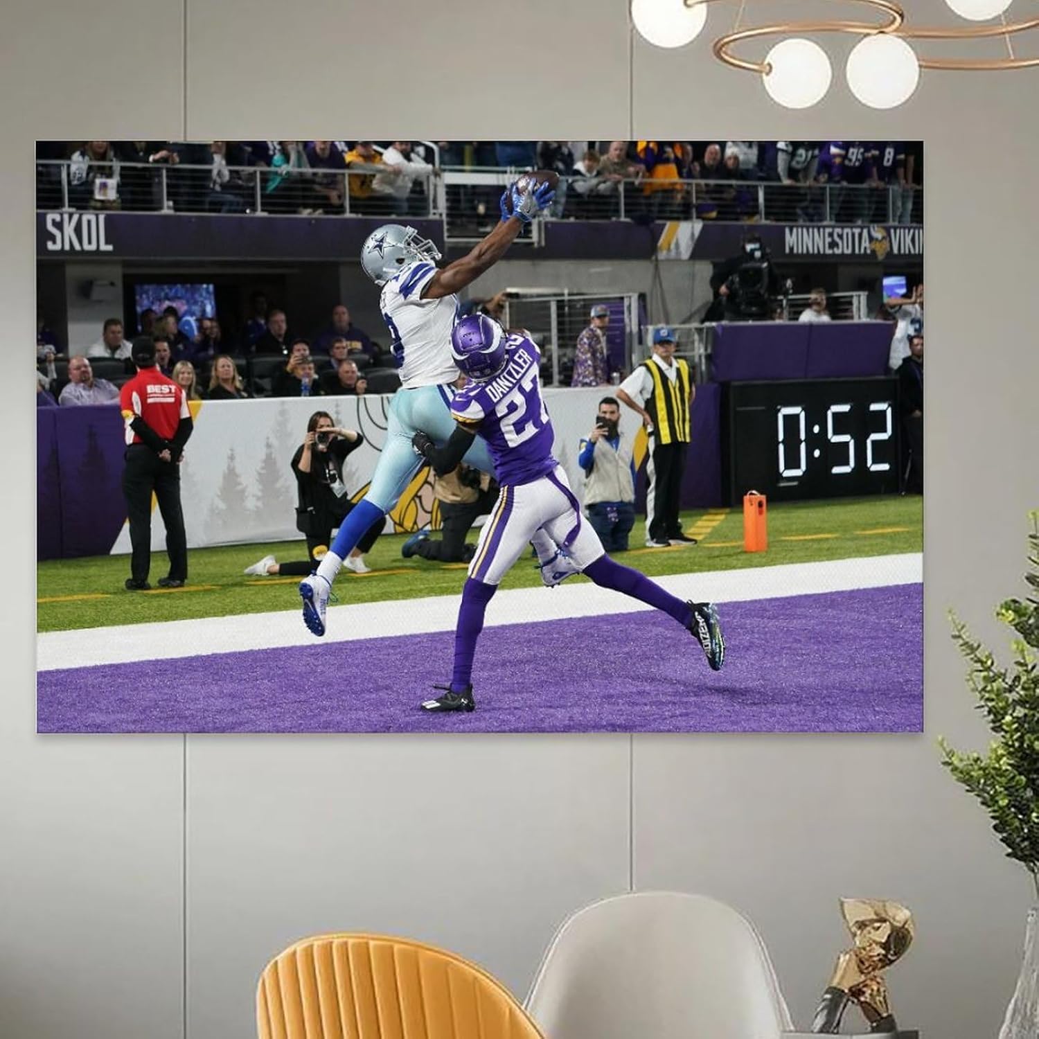 Amari Cooper Unstoppable Poster Print Photo Art Painting Canvas Home Decorative Bedroom Modern Decors Gifts 12x18inch(30x45cm)
