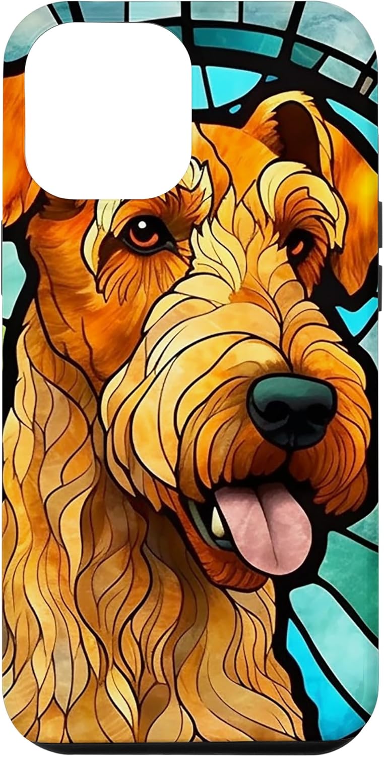 Carcasa para iPhone 12 Pro Max Airedale Terrier Dog