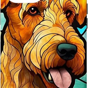 Carcasa para iPhone 12 Pro Max Airedale Terrier Dog Carcasa para iPhone 12 Pro Max Airedale Terrier Dog