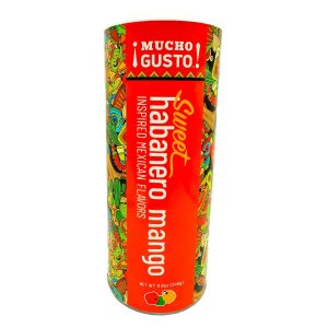 Mucho Gusto! Condimento Habanero Mango  8.8 oz Habanero Powder Taco Condimento  Delicioso condimento de mango habanero hecho de pimienta habanero Mucho Gusto! Condimento Habanero Mango  8.8 oz Habanero Powder Taco Condimento  Delicioso condimento de mango habanero hecho de pimienta habanero