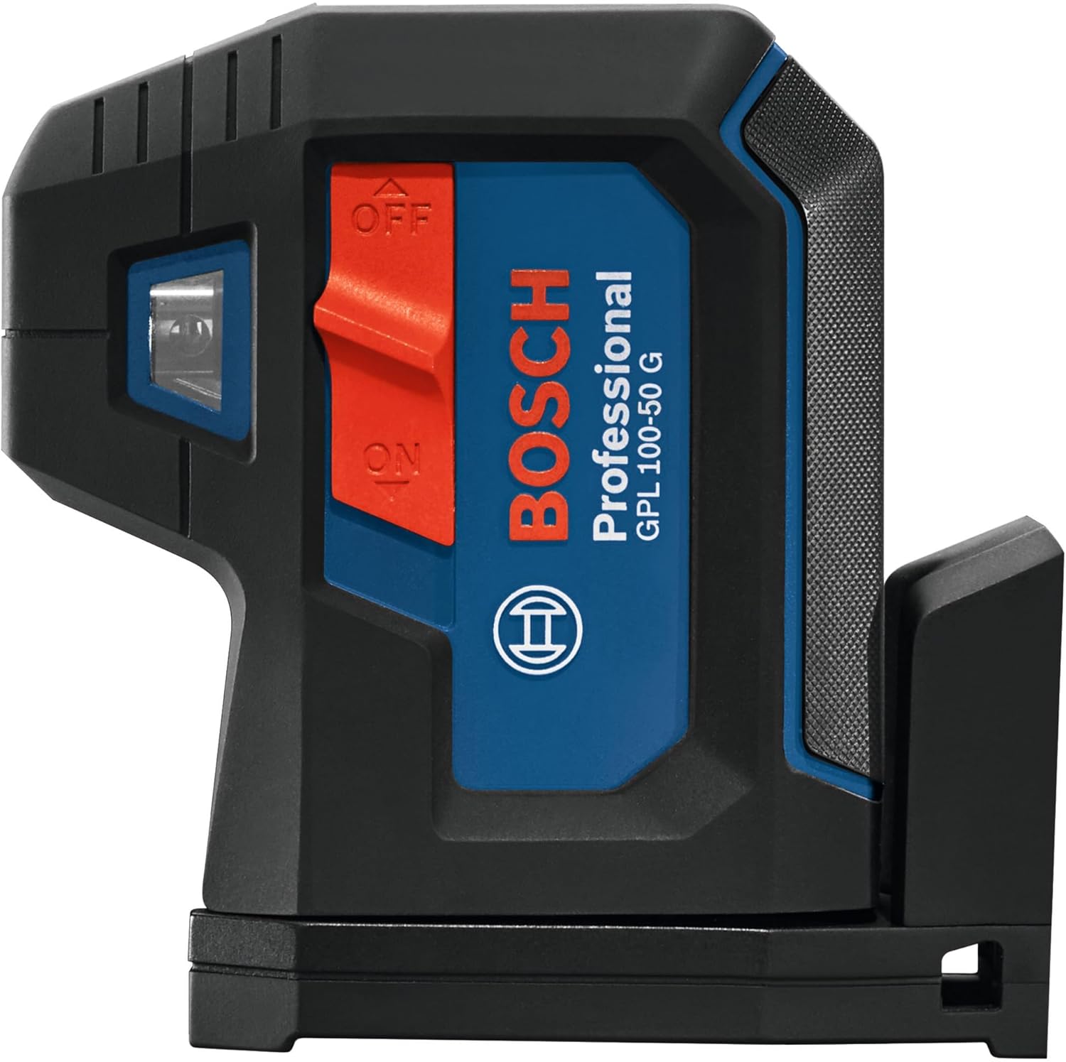 Bosch GPL100-50G Nivel láser de alineación de 5 puntos de 125 pies 360 con soporte magnético integrado, nivel láser de 5 puntos de servicio pesado - Imagen 5