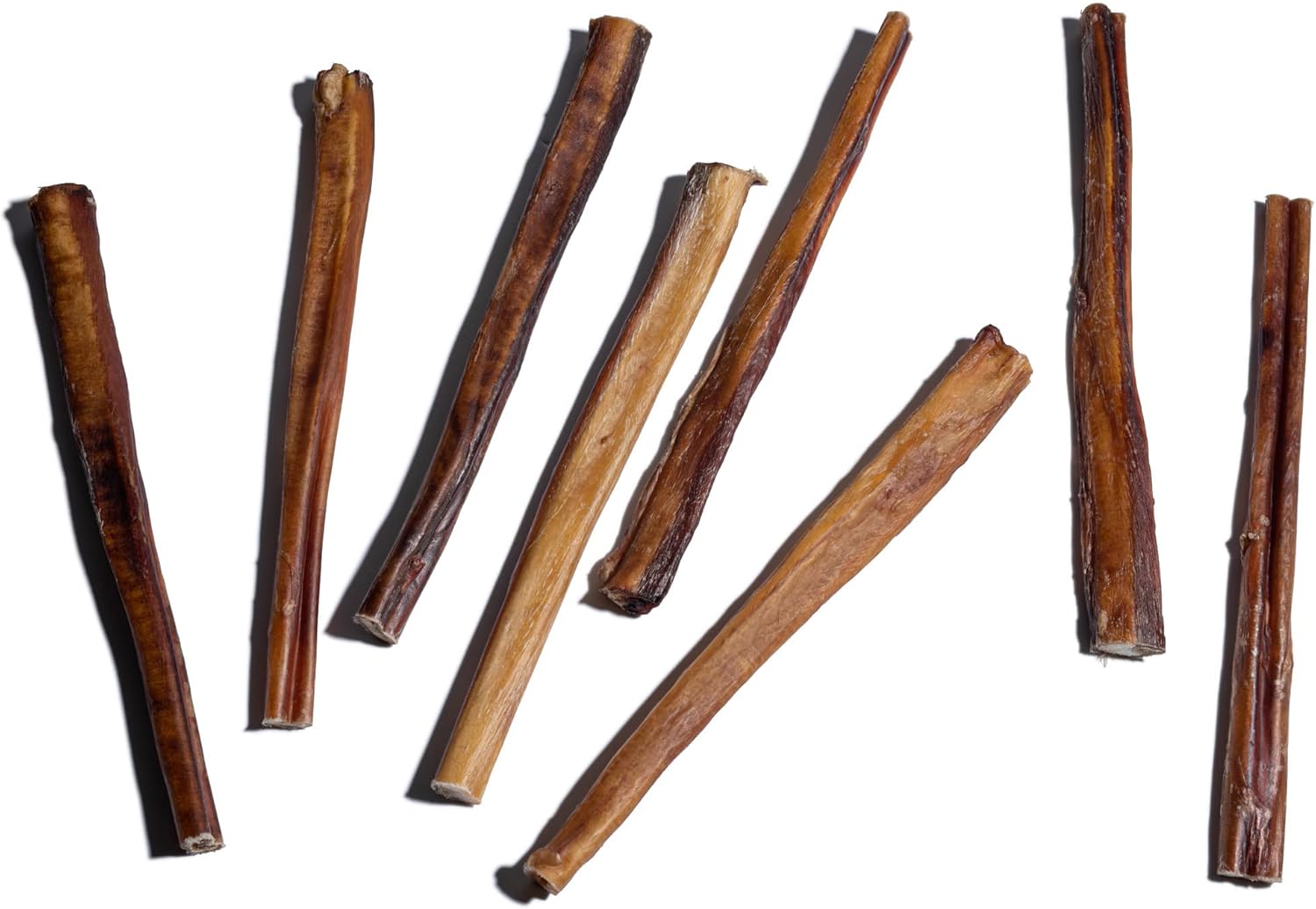 Jack&Pup Bully Sticks de 12 pulgadas para perros grandes  Palitos de carne sin olor jumbo de larga duración  Todos los palitos naturales 100% de