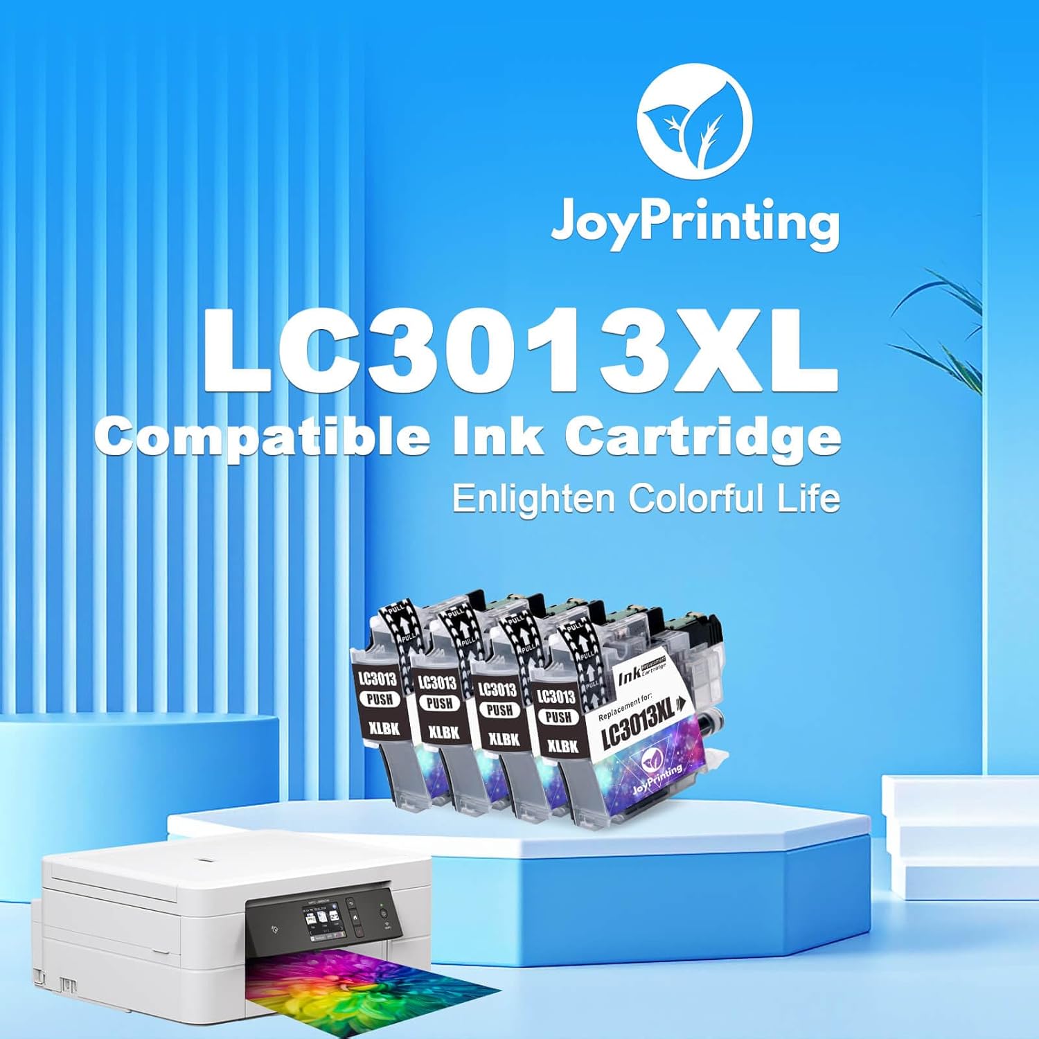 LC3013bk LC3013XL – Cartuchos de tinta negra de repuesto para Brother LC-3013 LC-3011 LC3011bk de alto rendimiento para Brother MFC-J491DW