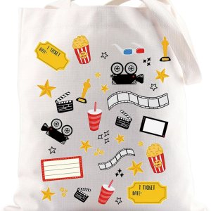BWWKTOP Bolso de mano para amantes de la película del cine, regalos de los fanáticos del cine, bolso de hombro de noche de cine BWWKTOP Bolso de mano para amantes de la película del cine, regalos de los fanáticos del cine, bolso de hombro de noche de cine
