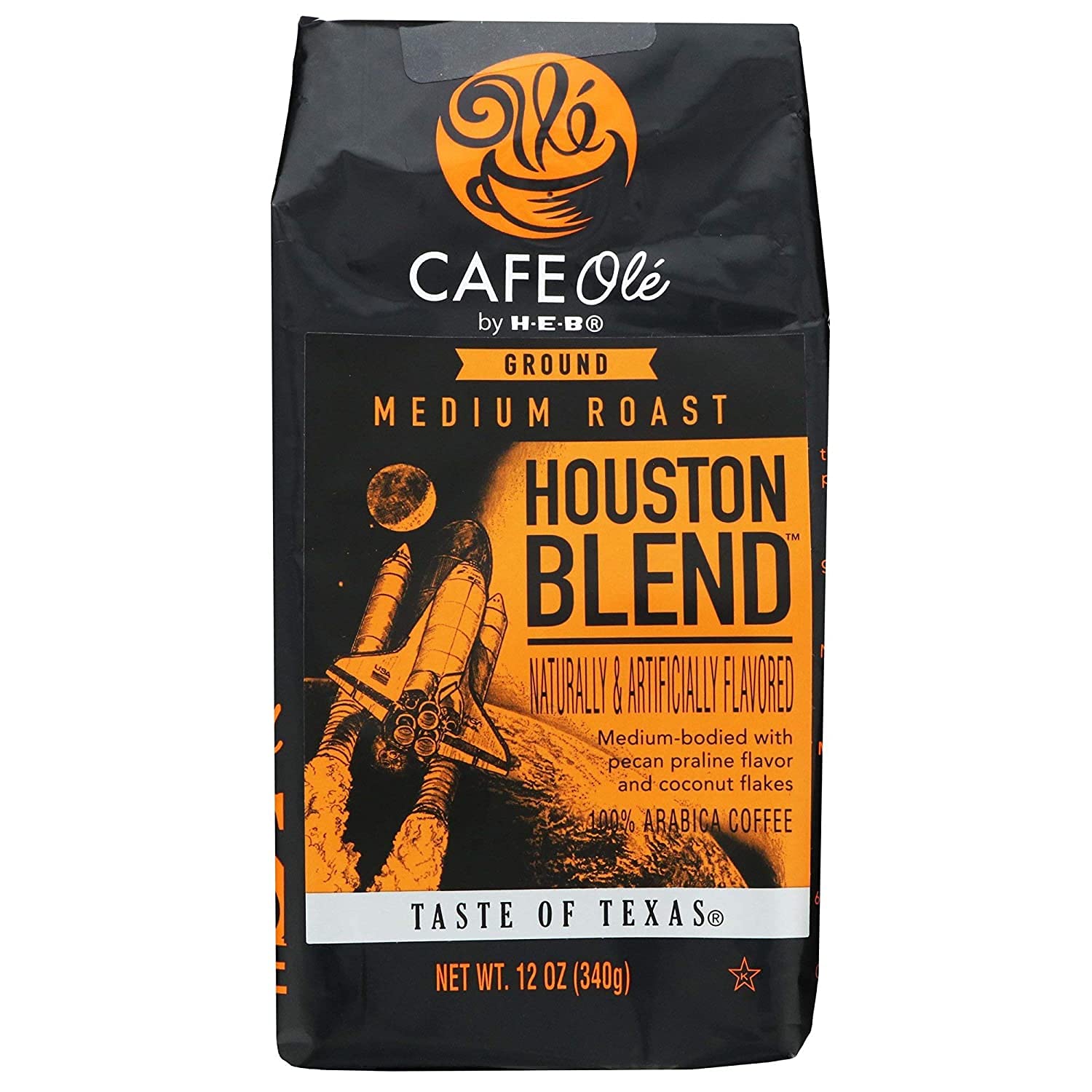 Houston Blend – Café molido tostado medio (praliné de nuez y coco) (paquete de 3) Original One Set