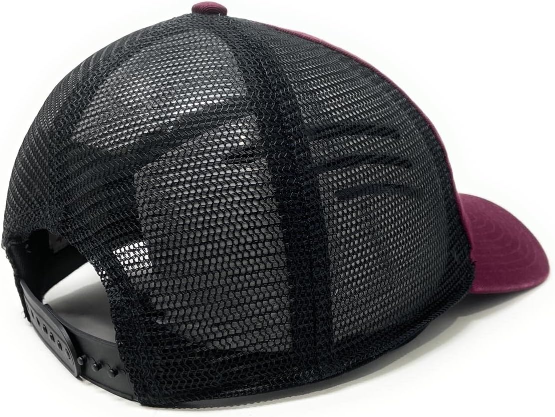 Gorra de camionero de la NCAA para hombre, de malla relajada, clásica, para hombres y mujeres