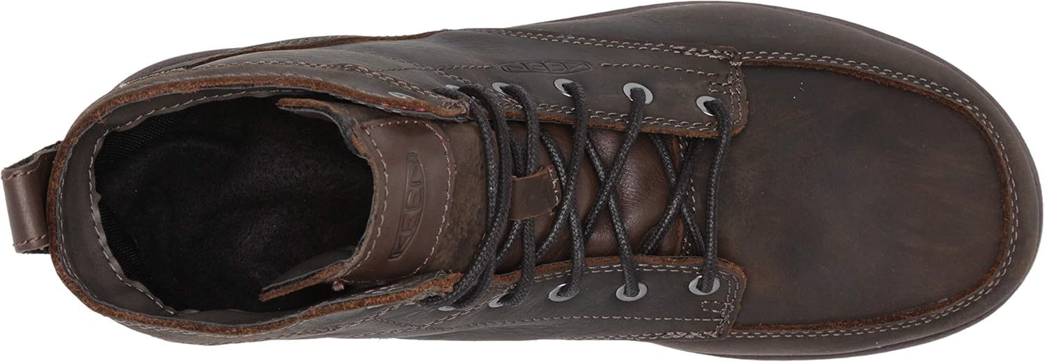 KEEN Utility Botas de trabajo impermeables con punta de aleación de 6 pulgadas para hombre San José