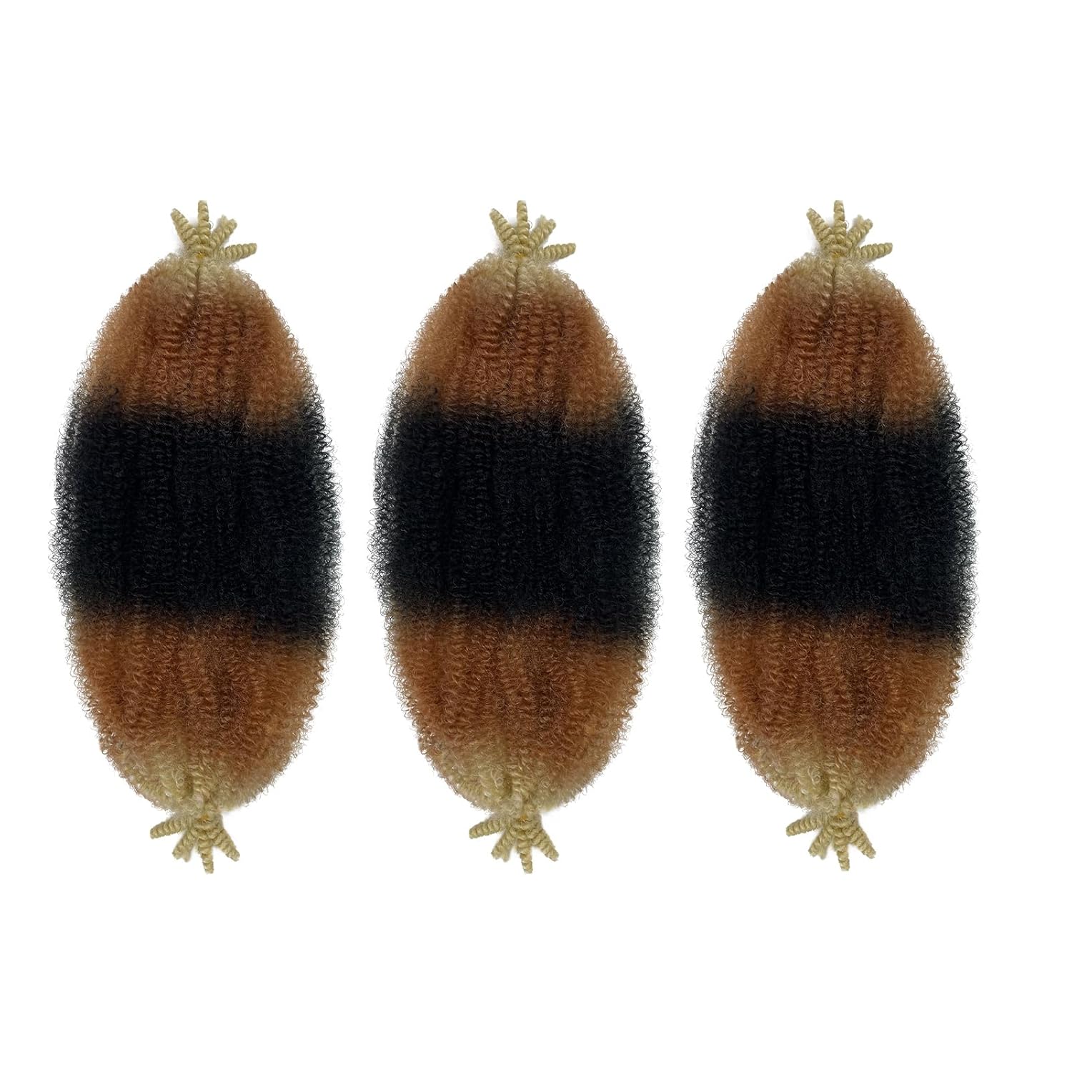 Cabello afro Twist de 12 pulgadas, 3 paquetes de cabello trenzado Marley Twist para rastas suaves, cabello corto estilo Bob, envoltura de cabello