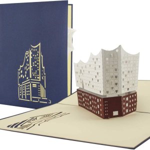 Tarjeta de Felicitación Hamburgo Landing Bridges, Vale de Viaje, Puerto, Cumpleaños, Recuerdo A40 Tarjeta de Felicitación Hamburgo Landing Bridges, Vale de Viaje, Puerto, Cumpleaños, Recuerdo A40