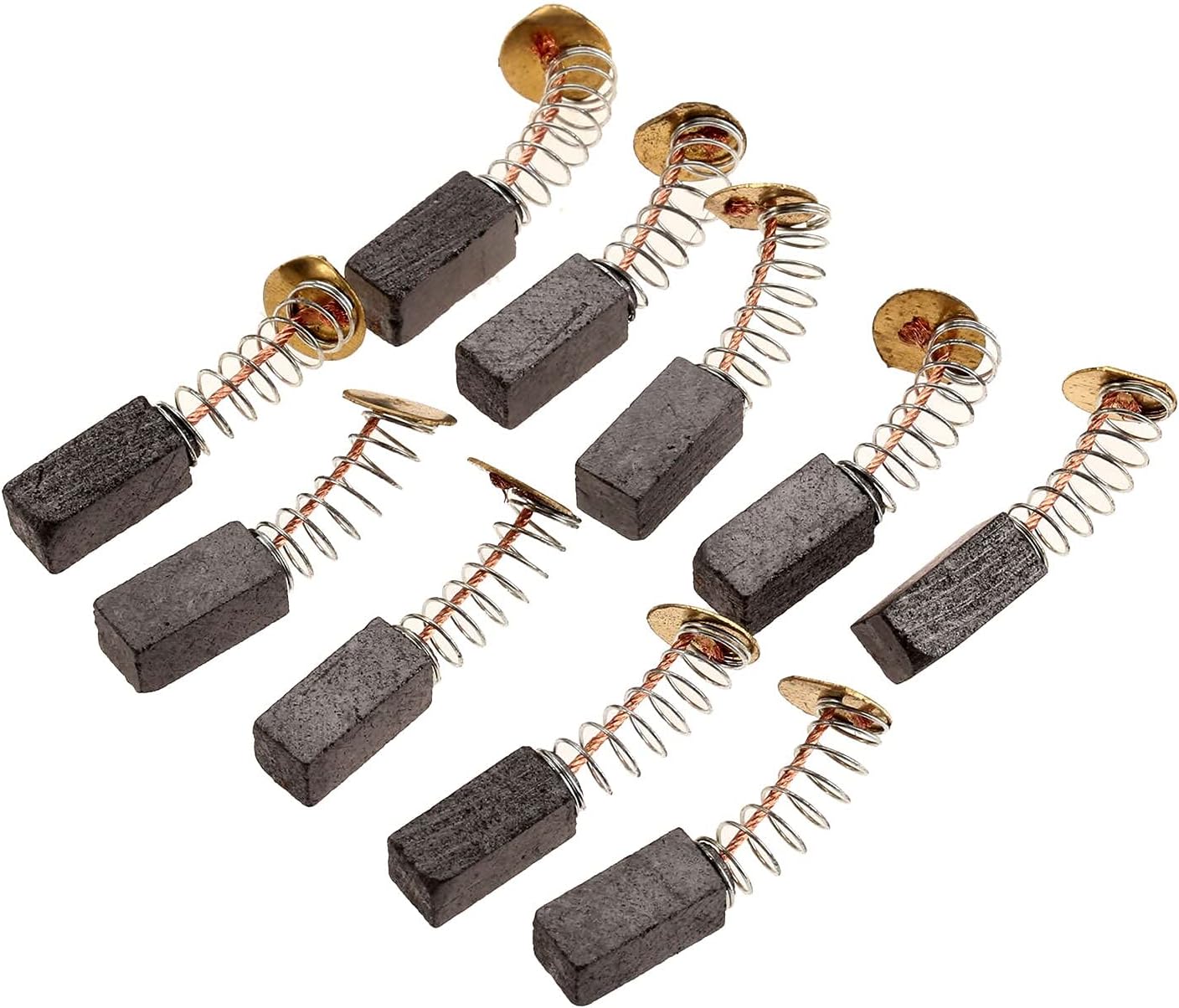 Pieza de repuesto para M.C 20 unidades10 pares de brocas eléctricas de carbono, piezas de repuesto para motores eléctricos, herramienta rotativa
