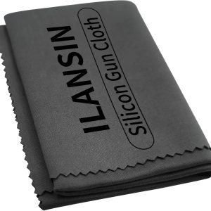 Paños de limpieza de pistola de silicona de 12 x 12 pulgadas, sin pelusas, toallitas de limpieza de pistola con trapos de limpieza de pistola gris Paños de limpieza de pistola de silicona de 12 x 12 pulgadas, sin pelusas, toallitas de limpieza de pistola con trapos de limpieza de pistola gris