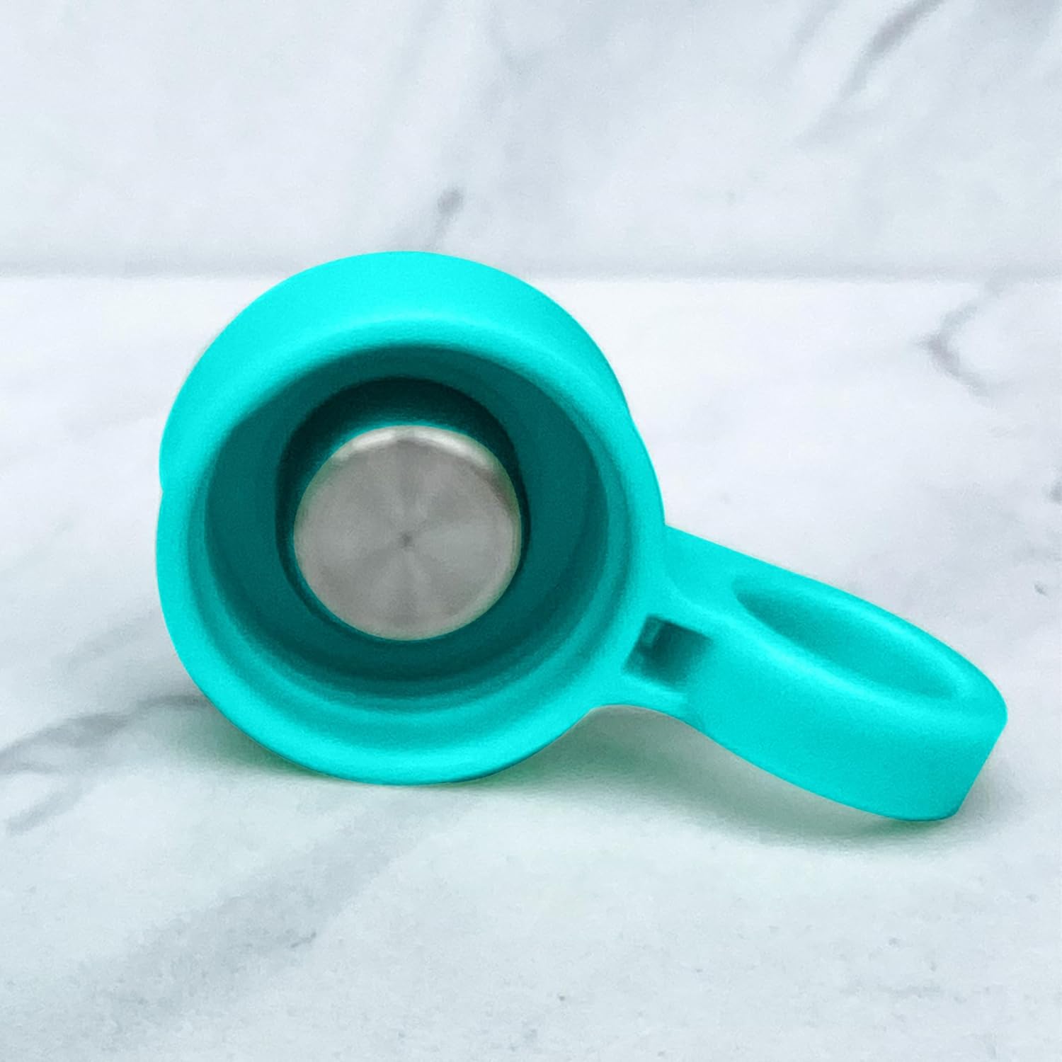 purifyou Tapa de repuesto para botella de agua de vidrio reutilizable de 40, 32, 22, 12 onzas con marcas de tiempo y volumen, funda de silicona