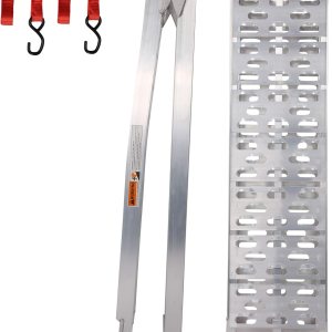 LUCKYERMORE 2 rampas de carga para deportes motorizados de 7.5 pies a 1500 libras de capacidad, rampa plegable de aluminio para motocicleta, LUCKYERMORE 2 rampas de carga para deportes motorizados de 7.5 pies a 1500 libras de capacidad, rampa plegable de aluminio para motocicleta,