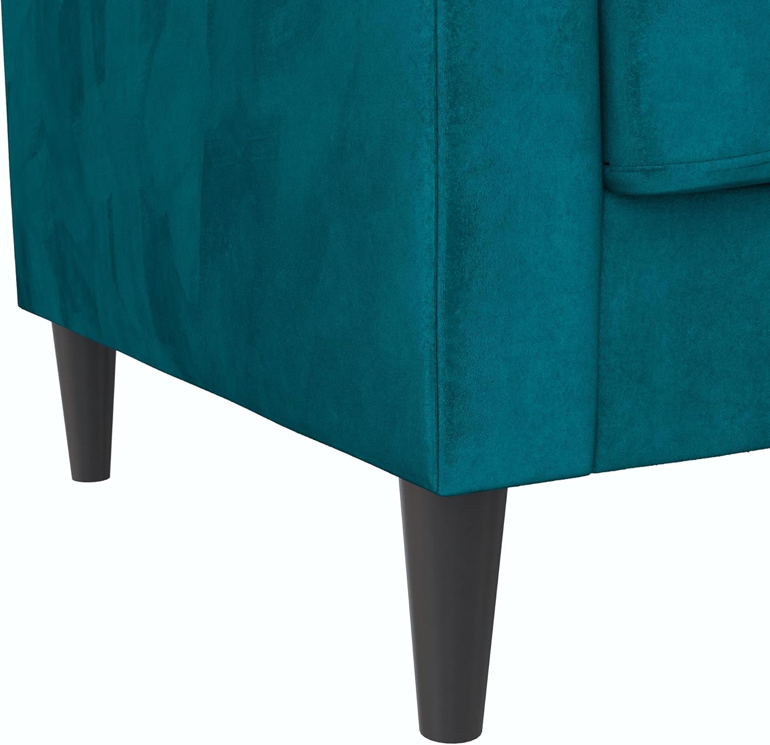 Mr. Kate, Winston – Sofá con resortes de bolsillo, terciopelo verde