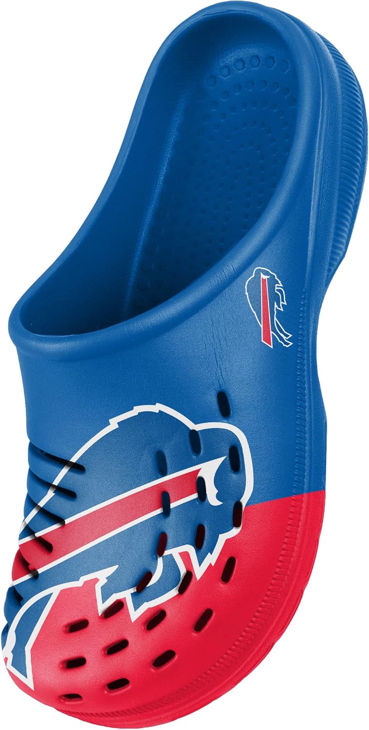 FOCO – Sandalias de agua de jardín con logotipo de equipo de la NFL, para hombre