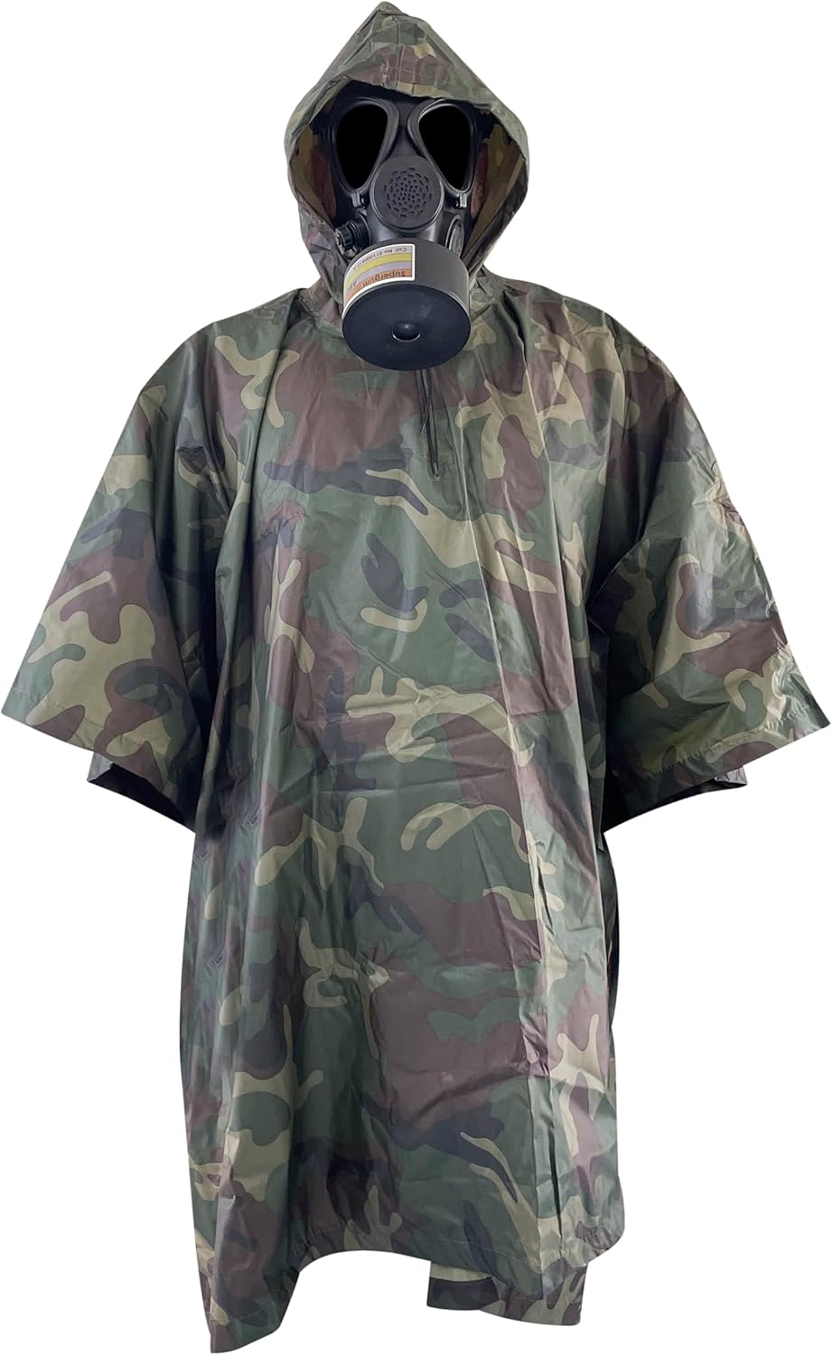 Poncho nuclear militar M15 V.2, poncho CBRN, poncho táctico, poncho del ejército para CBRN proteger la campana cbrn de materiales peligrosos,