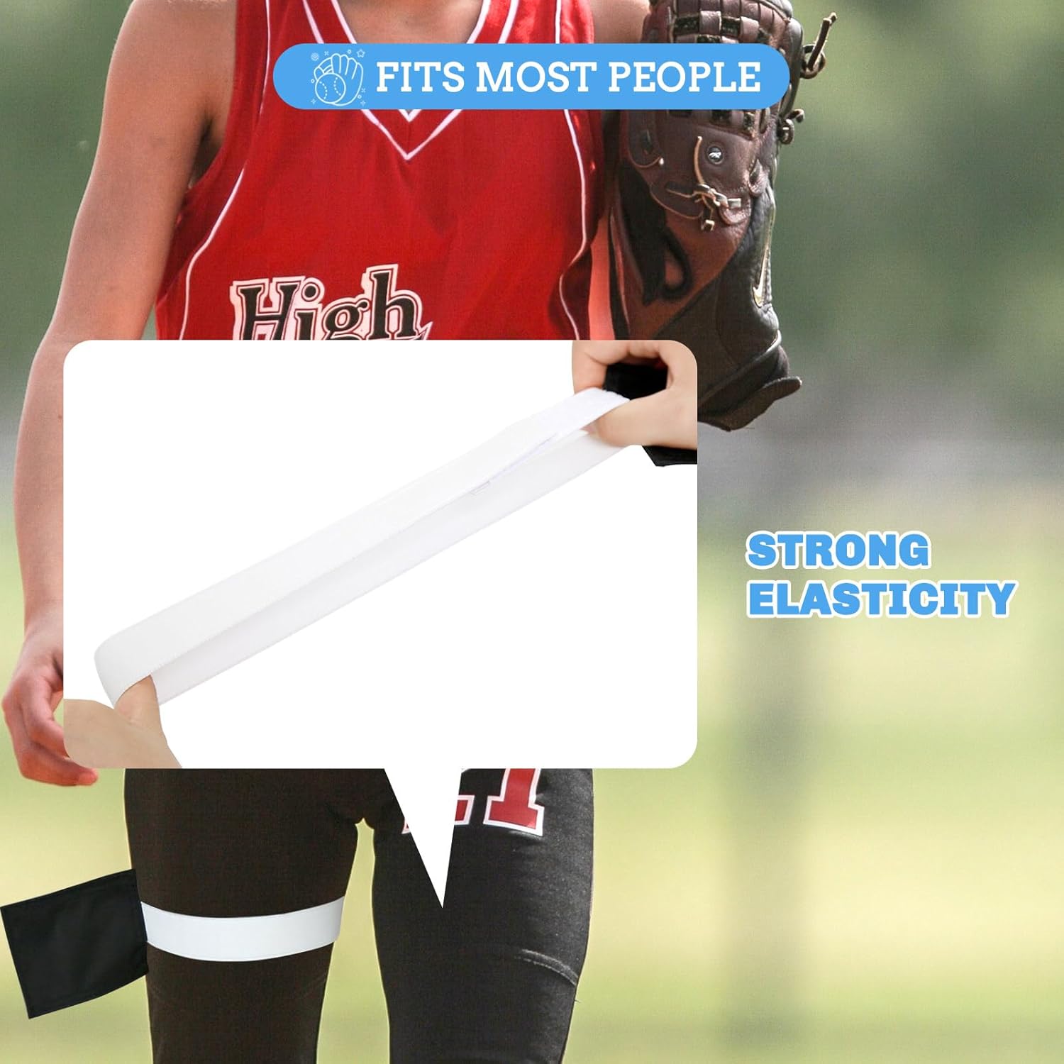 Ayudas de entrenamiento de lanzamiento de softbol, bandas de entrenamiento de softbol para desarrollar la memoria muscular, accesorios de ayuda de