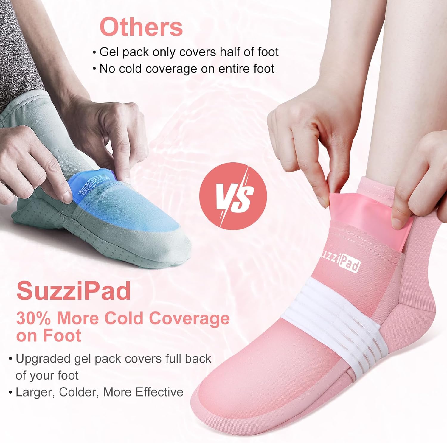 SuzziPad Paquete de cuidado de quimioterapia para mujeres y hombres, guantes y calcetines de quimioterapia para neuropatía, gorras frías para